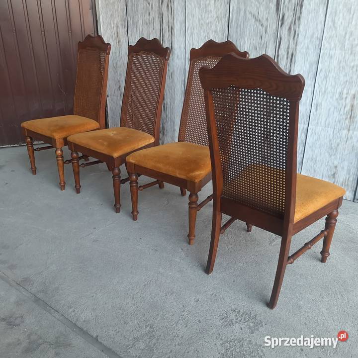 krzesła do jadalni z rafią 111 kujawsko-pomorskie Byczyna