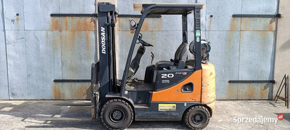 Wózek Widłowy DOOSAN Pro 5 G20 20T LPG Stan Łęczyca
