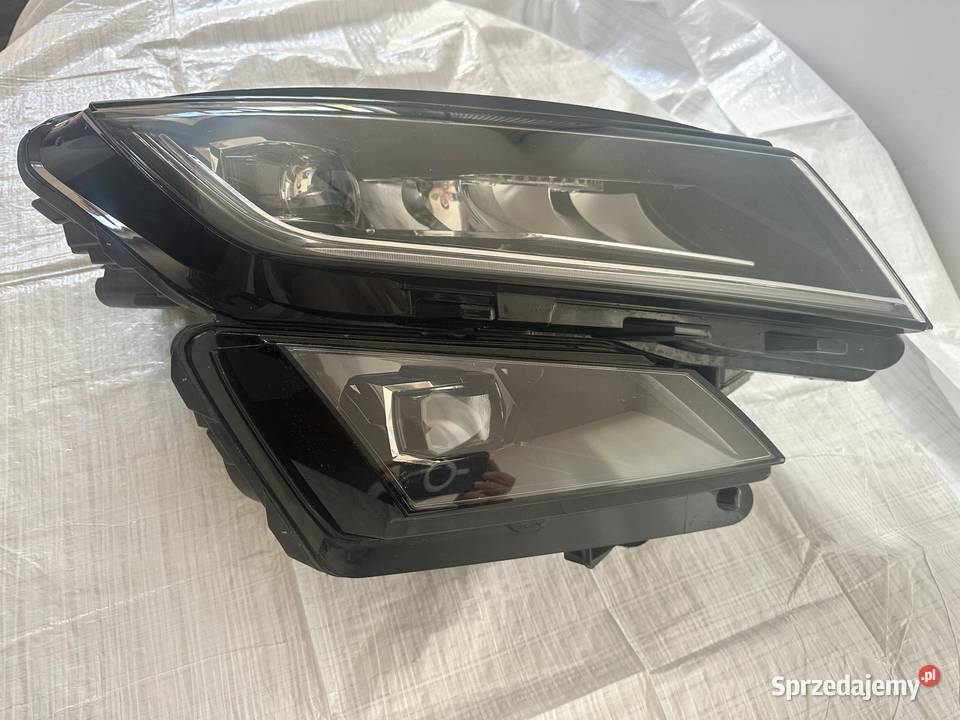 LAMPA PRAWA PRZÓD SKODA KODIAQ FULL LED Lampy przednie