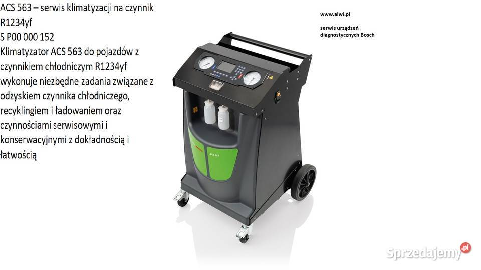 ACS 553 P identyfikator 134A i 1234yf śląskie Bielsko-Biała sprzedam