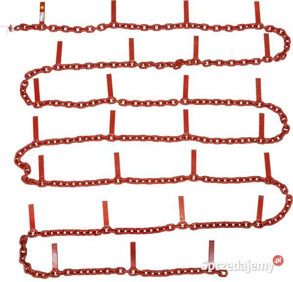 Łańcuch zgarniający kpl 2222030101 Do maszyn uprawowych Kamionna