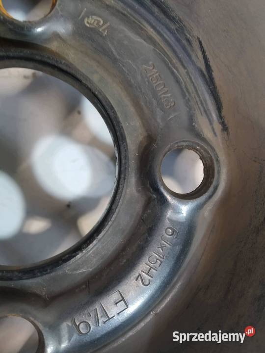 FELGA STALOWA R15 4X100 ET49 OC67MM 6JX15H2