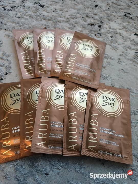 Chusteczki samoopalające dax sun Aruba super Unisex
