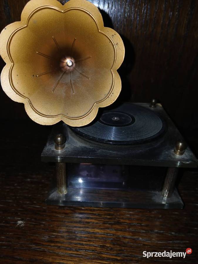 Miniaturowy gramofon Antyki świętokrzyskie Ostrowiec Świętokrzyski