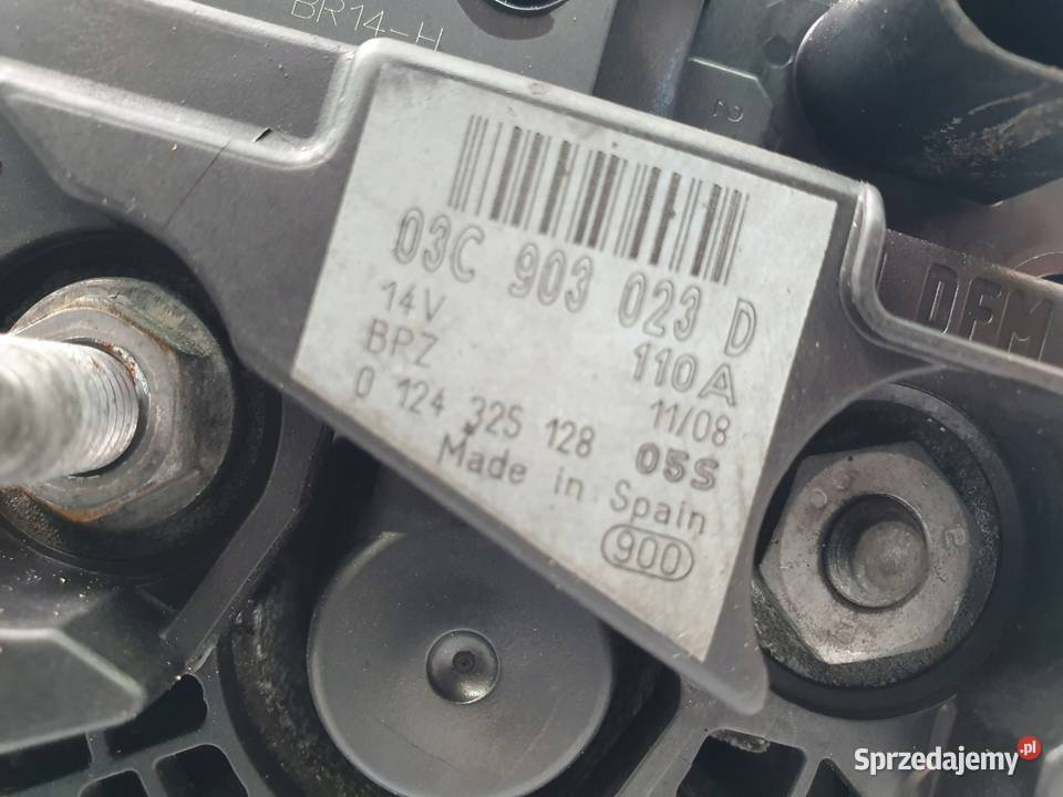 ALTERNATOR Skoda Octavia VW Golf V Eos Jetta Chełm