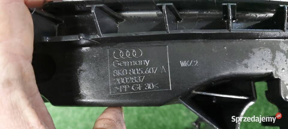 ŚLIZG MOCOWANIE LAMPY PŁYTA LEWY AUDI A4 B8 0712 wielkopolskie Międzychód sprzedam