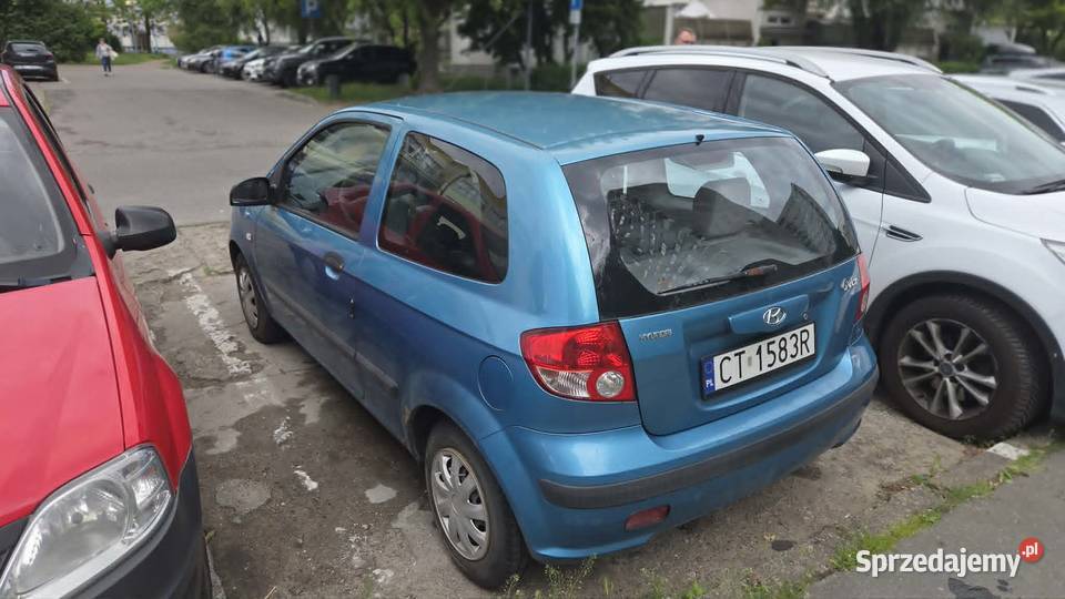 Hyundai getz przebieg 162222 manualna Toruń