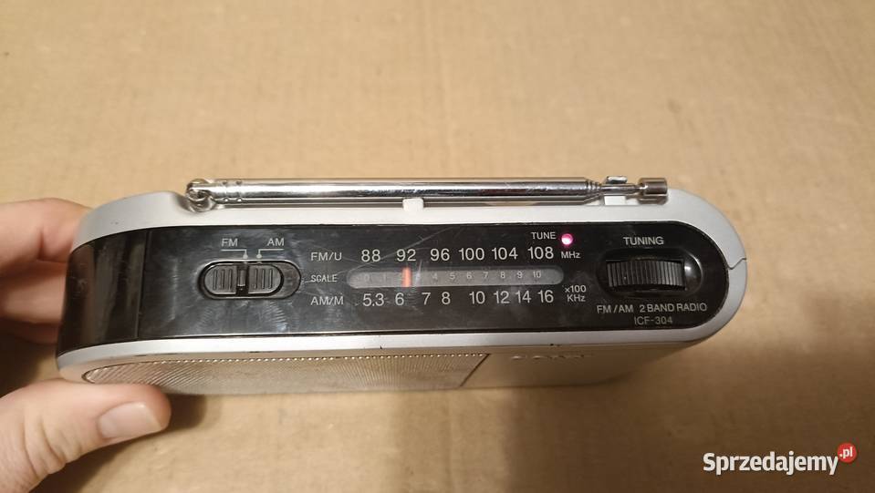 SONY ICF304 przenośne radyjko Radioodtwarzacze wielkopolskie Poznań
