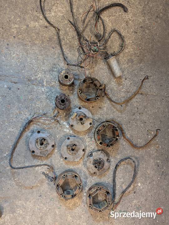 Wsk 175 zapłon iskrownik stojan Magneto wirnik