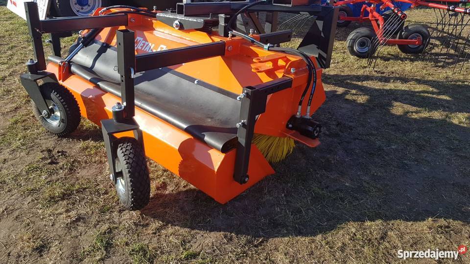 Zamiatarka 20m Metal Technik zaczep euro kosz Nysa