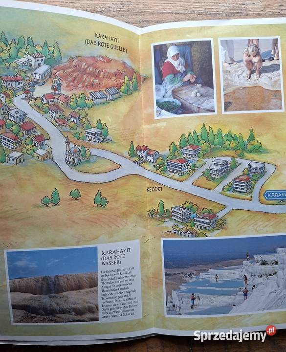 Turcja Hierapolis Pamukkale Natur Geschicte Kultura i Rozrywka Kraków