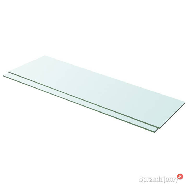 Półki 2 szklany przezroczysty panel 100 x 30 Meble Warszawa sprzedam