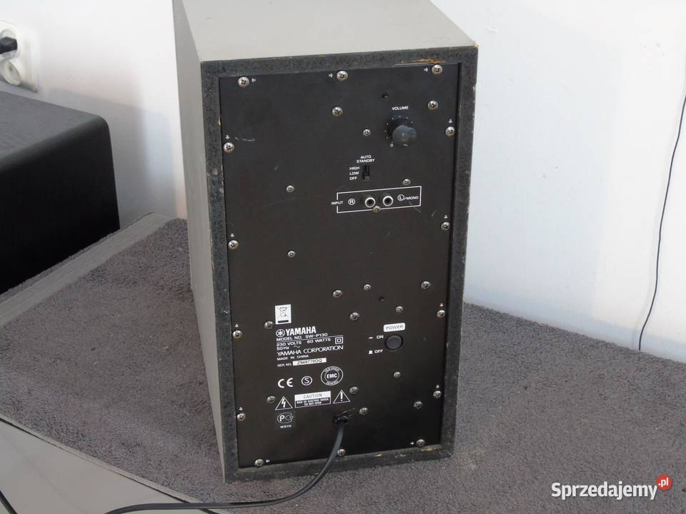 Sub aktywny Yamaha SWP130 sprawny WYSYŁKA podkarpackie Jasło