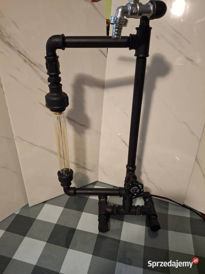 Lampa loft czarny mat Lampy stołowe i nocne