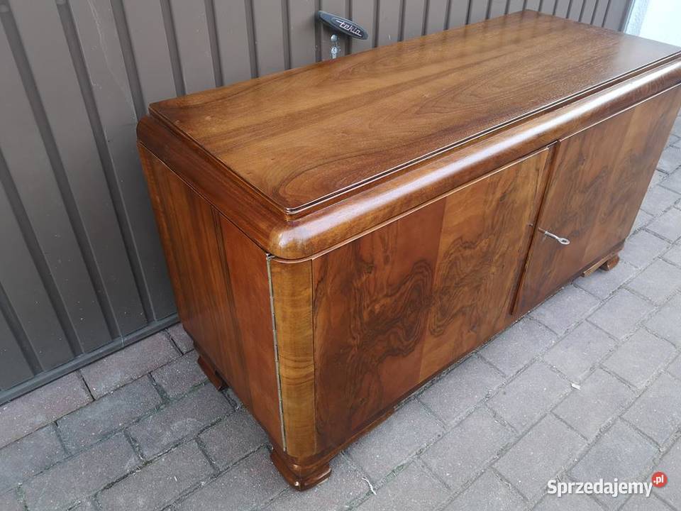 Komoda Niska ARTDECO Orzech RTV 110 Stara Antyk sprzedam
