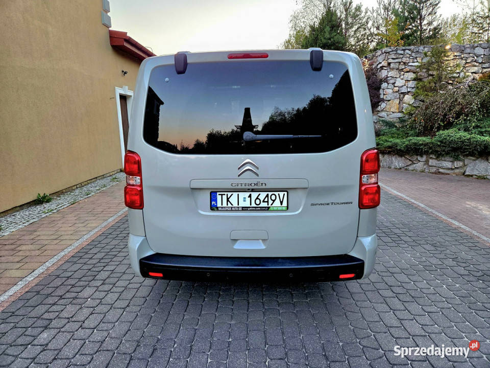 Citroen SpaceTourer 20 HDI 150 Shine Masaże serwisowany w ASO Zagnańsk sprzedam