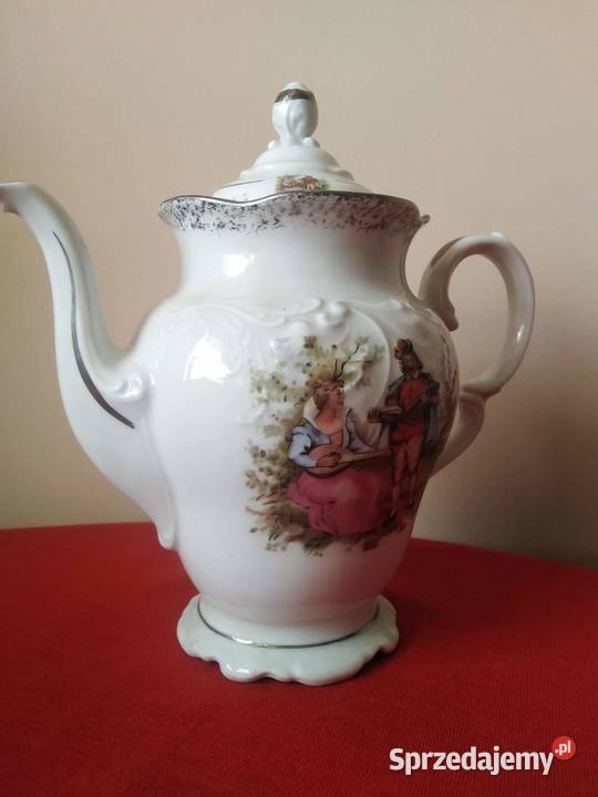 Dzbanek porcelanowy Sielanka PRL dolnośląskie Wałbrzych