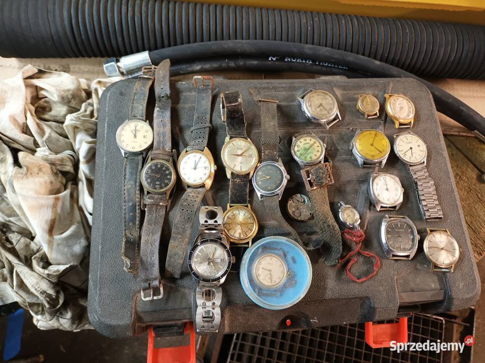 Stare zegarki narzędzia Płock