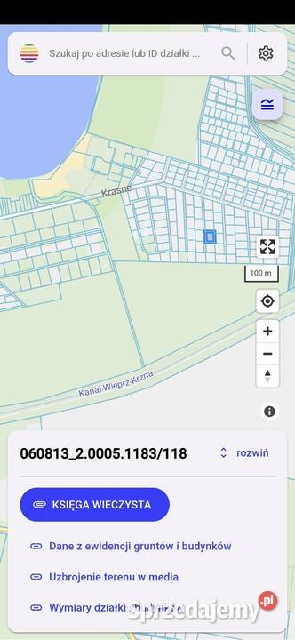 Sprzedam działkę Krasne 14m lubelskie