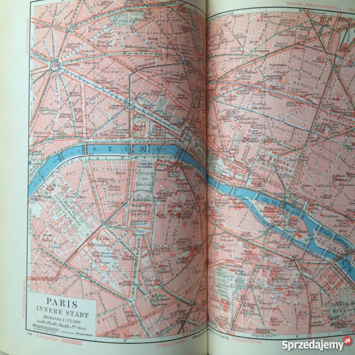 1147 Niemiecki Atlas Świata zachodniopomorskie Szczecin