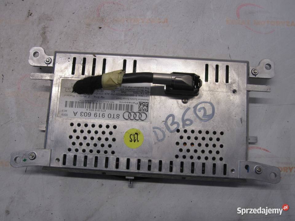 AUDI A4 B8 IV 08r ekran wyświetlacz 8T0919603A Kielce