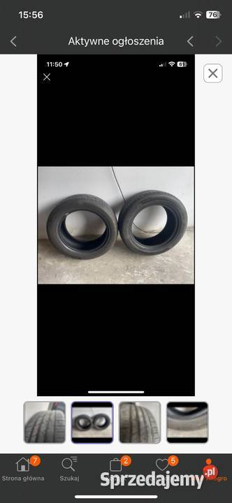 235 55 r17 99v Opony letnie 2 sztuki Hankook
