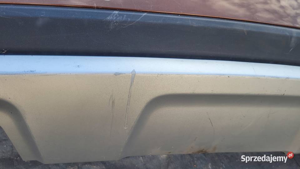 ZDERZAK TYLNY TYŁ DACIA DUSTER śląskie Ruda Śląska
