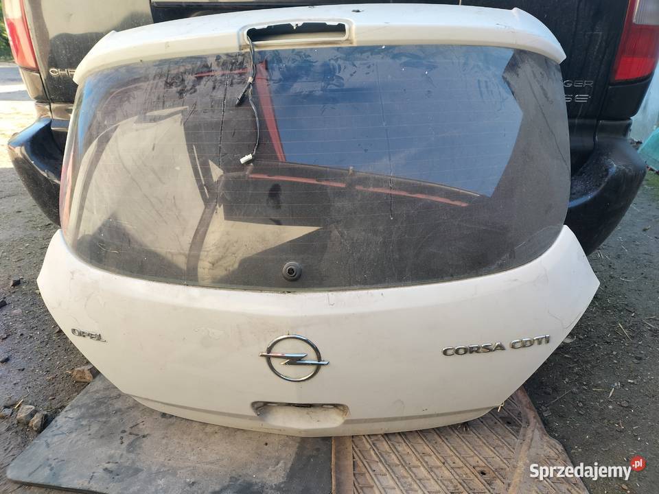OPEL CORSA D KLAPA BAGAŻNIKA TYŁ TYLNA SZYBA osobowe