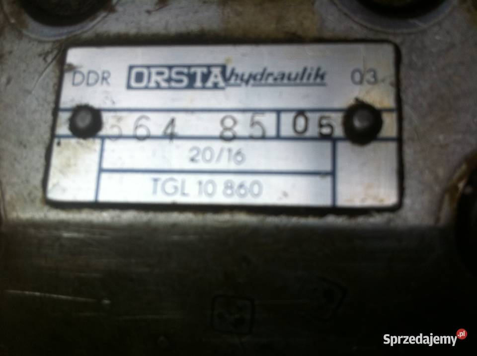 Siłownik hydrauliczny Pompa hydrauliki siłowej Warszawa sprzedam