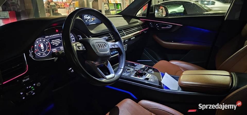 Audi Q7 Super Wyposażenie UNIKAT podgrzewane fotele Q7 Ostrołęka