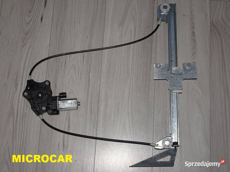 Podnośnik Szyby Microcar Lewy Regeneracja Poznań