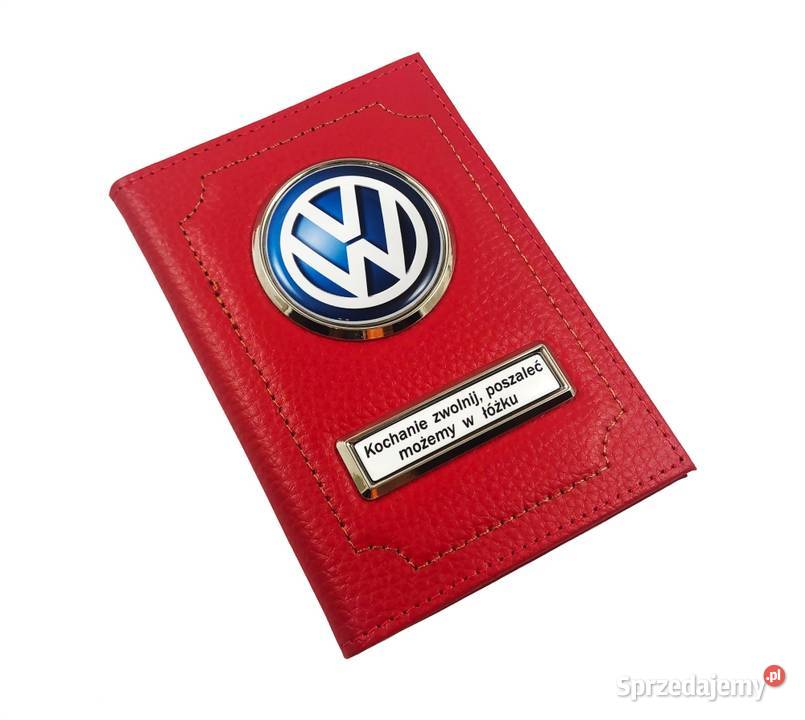Etui na dokumenty dowód AUDI BMW VW SEAT KIA twoje logo