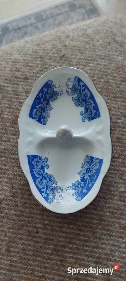 Porcelanowa solniczka pieprzniczka naczynko Mirosławiec