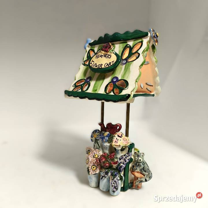 Porcelanowy świecznik warmińsko-mazurskie Szczytno