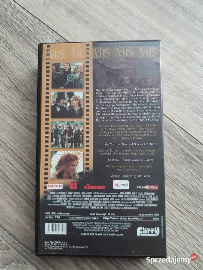 Gangi Nowego Yorku VHS Wieliczka
