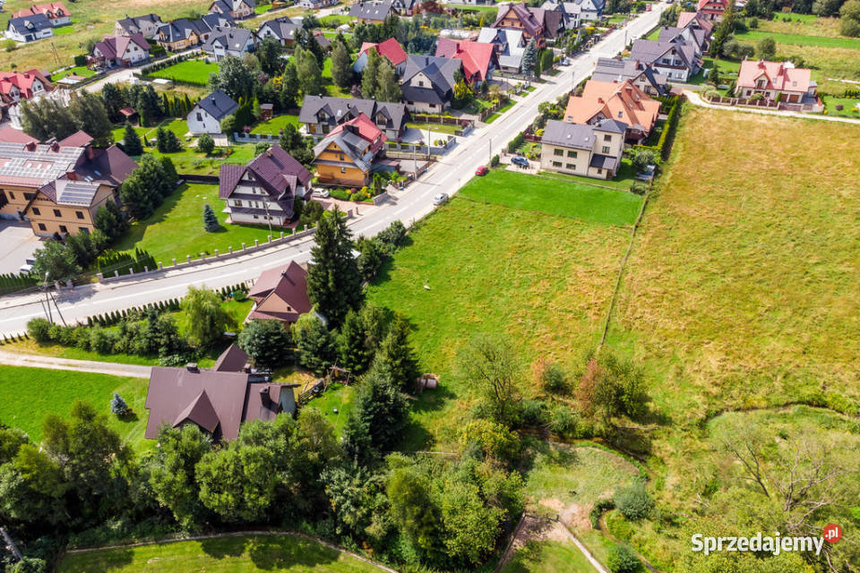 Działka budowlana Grel Nowy Targ budowlana Sprzedaż
