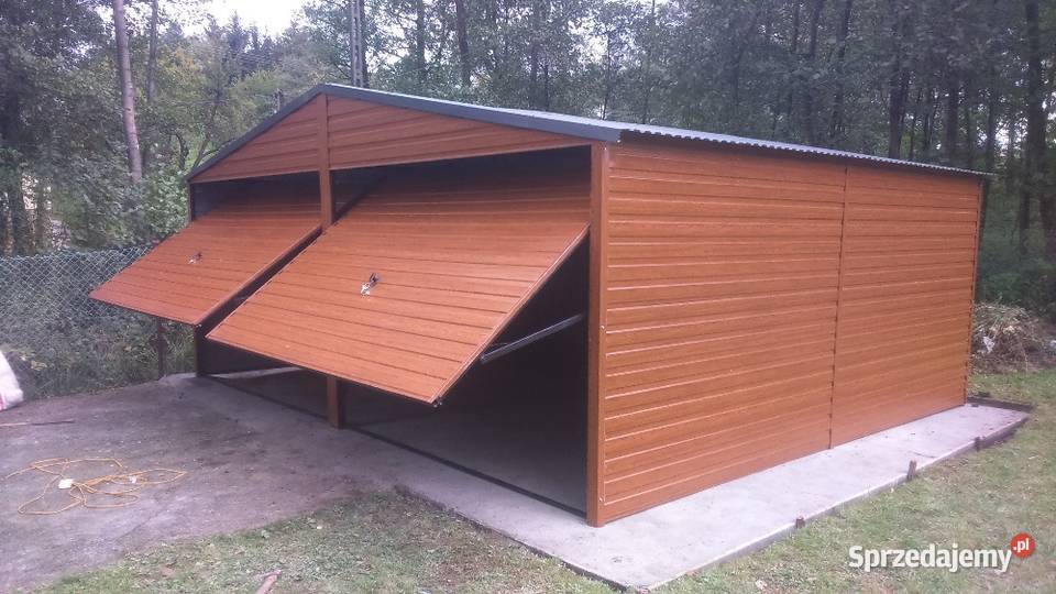Garaże drewnopodbne wszystkie wymiary Producent kujawsko-pomorskie Inowrocław reklama