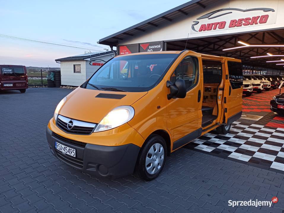 OPEL VIVARO 20 Diesel 115 2x Drzwi przesuwne ABS Opel Zarszyn