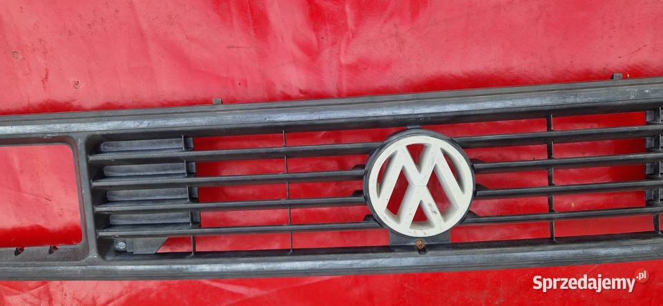 vw T3 atrapa na prostokątne lampy duży emblemat Łódź