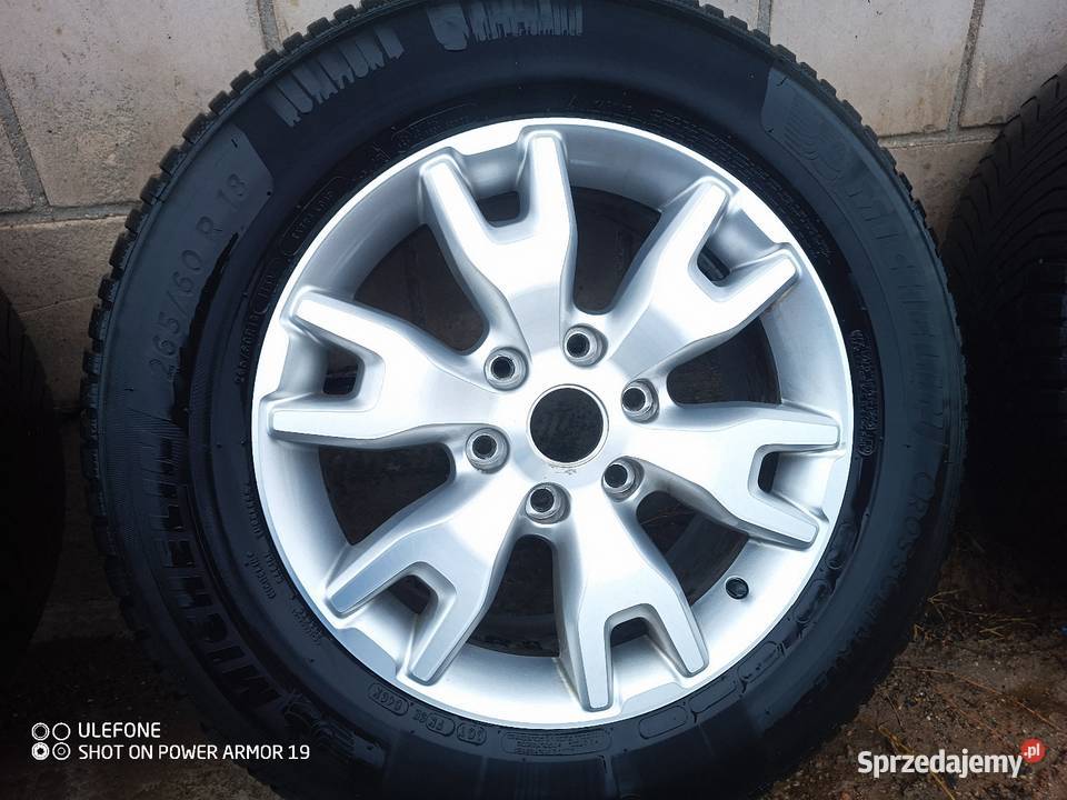 Koła z oponami 18 Ford Ranger 26565R18 z 2022r Rostkowo sprzedam