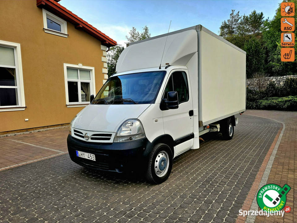 Renault Master 25 DCi 120 Kontener z Windą Klima immobilizer Zagnańsk