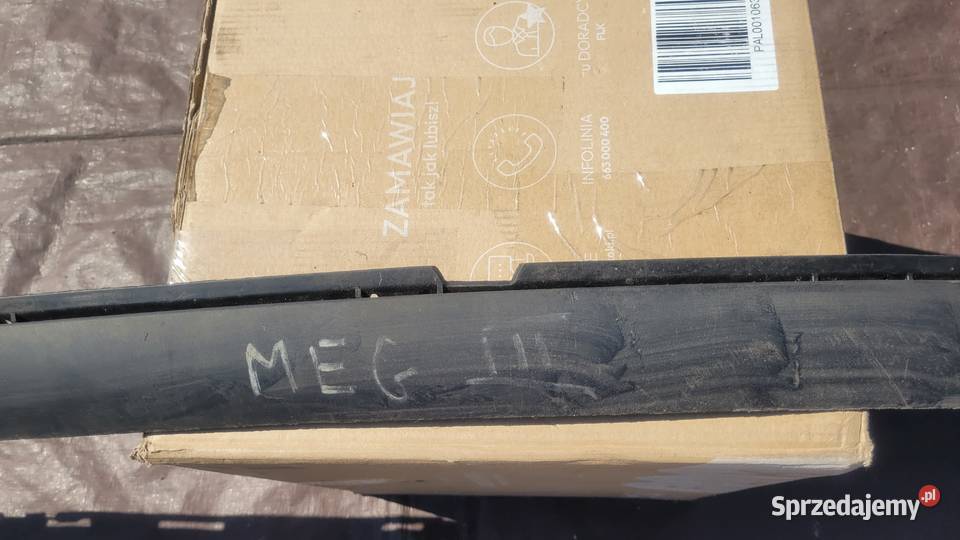 RENAULT MEGANE 3 III SPOILER DOKŁADKA GUMA HOKEJ Ruda Śląska