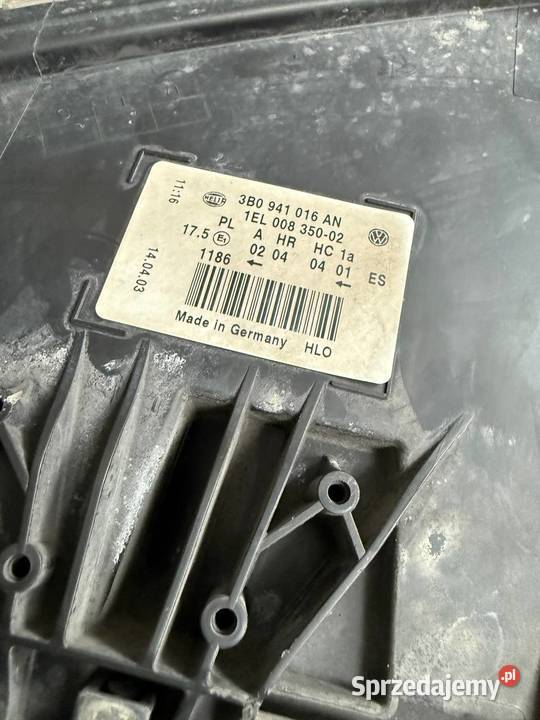 Lampy przednie passat b5 original Warszawa