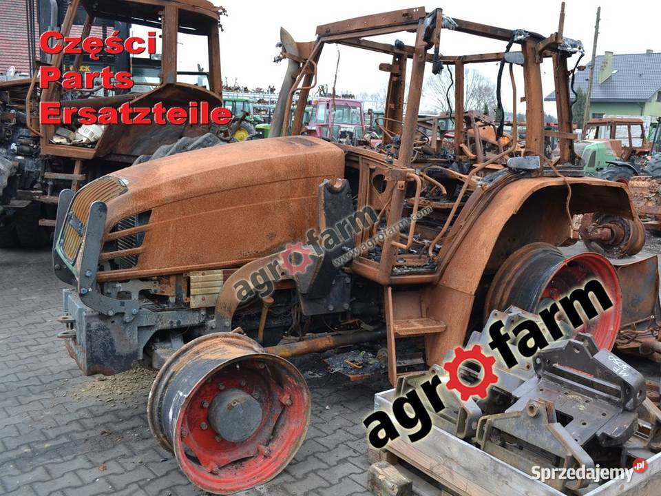 Fendt 308C części skrzynia biegów zwolnica Byków