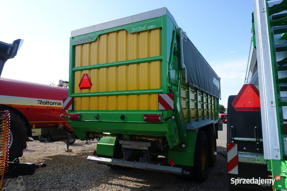 Joskin Silo Space 2 480D przyczepa objętościowa Rolnictwo podlaskie Sokoły