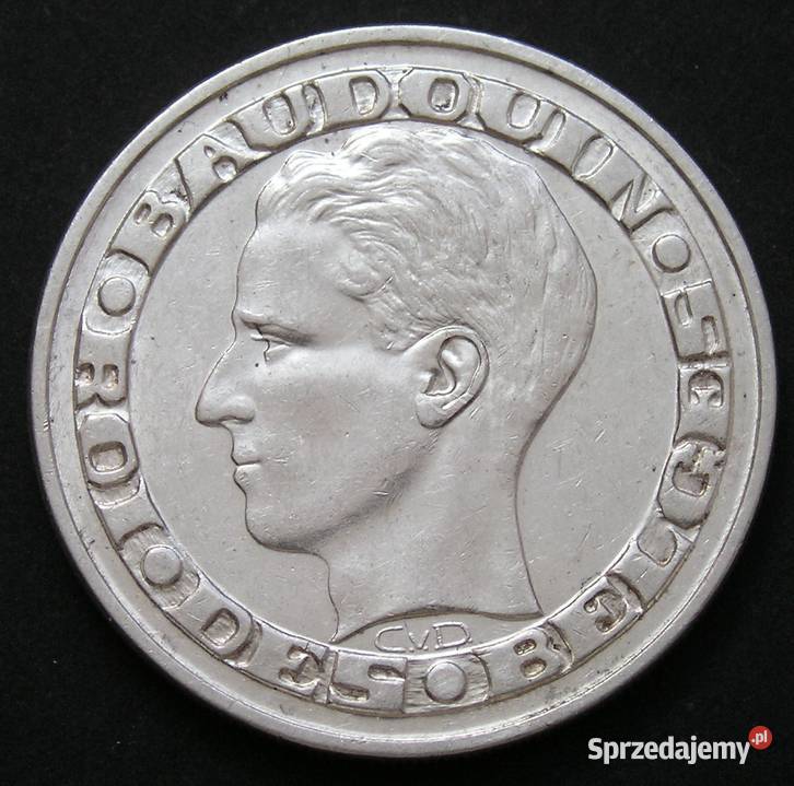 BELGIA 50 FRANKÓW 1958 KRÓL BALDWIN I SREBRO sprzedam