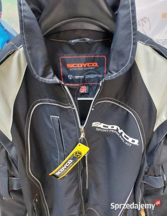 Kurtka tekstylna Scoyco JK23 czarna Kaski i odzież Kielce