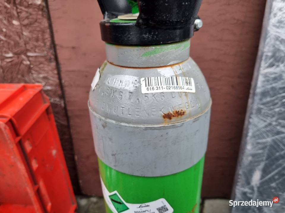Butla CCO2 CO2 Spożywczy 75 Linde Keg Rolbar Skawina