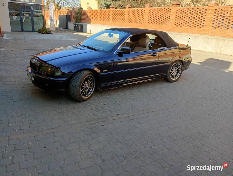Sprzedam BMW E46 kabriolet 22 benzyna Brodnica