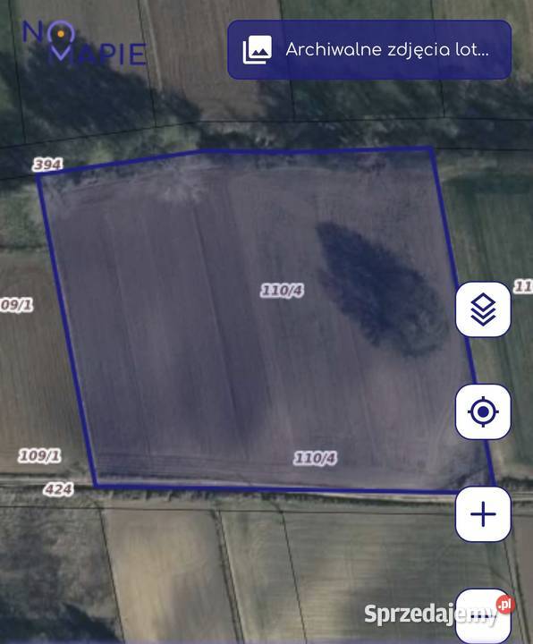 Działka rolna 09663ha w Przesławicach gm Koniusz Przesławice